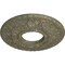 Ekena Millwork Hurley Medallion (Canopies up to 7 1/4"), 22 1/8"OD x 7 1/4"ID x 1 3/4"P, Witch Hazel Crackle CM26HUWHC - alternate 2